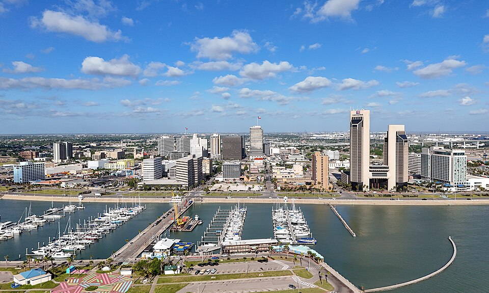 home 45 Corpus Christi skyline