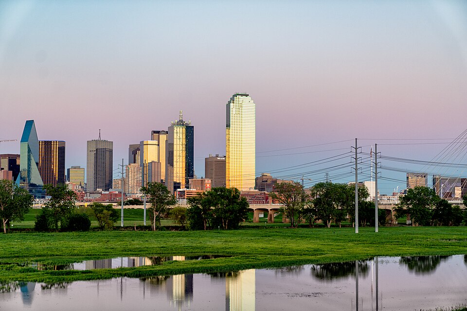 home 44 Dallas skyline