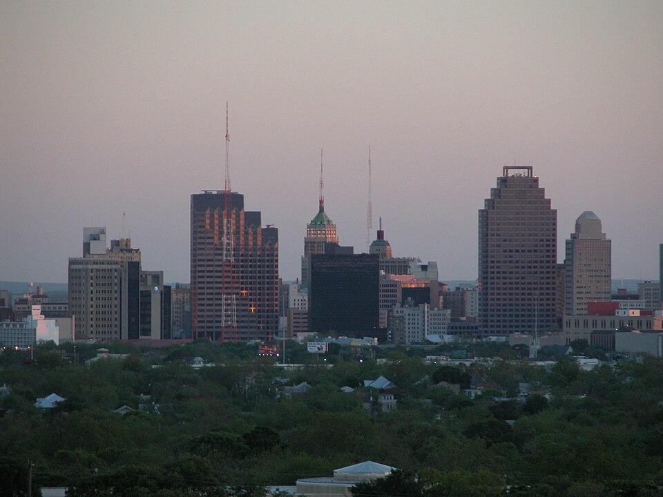 home 42 San Antonio skyline
